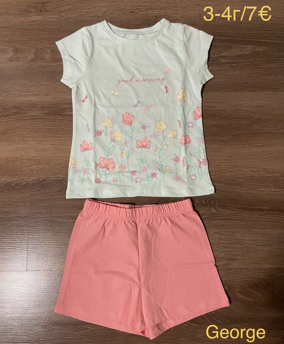 Лот нови  пролетни и летни дрехи за момиче 98 и 104 см