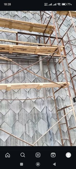 Плоский шифер хиризантил цементный