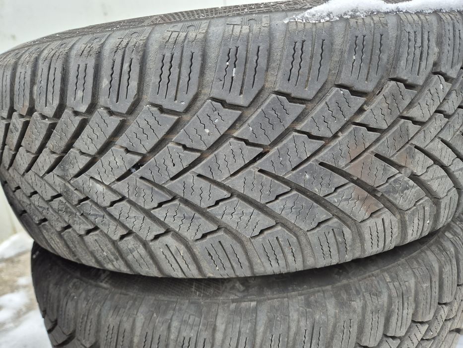 Jante iarna vw polo skoda 5x100 185 65 15 Continental de iarnă