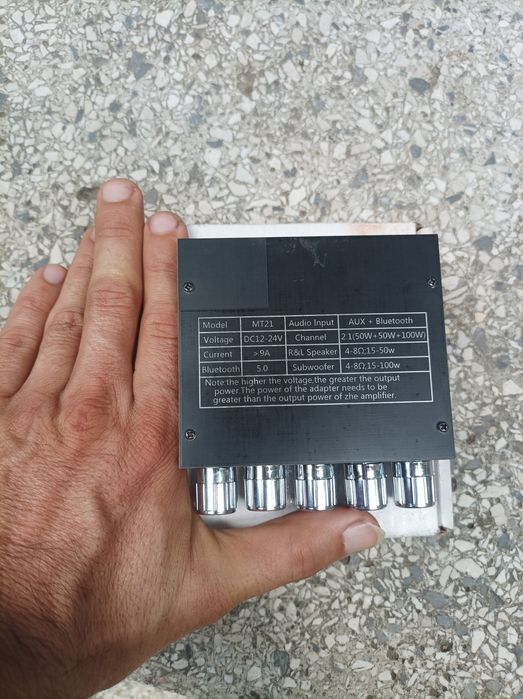 Amplificator 2.1 zk-mt21 cu Bluetooth