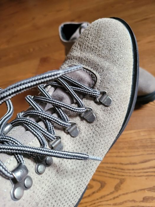 Ghete/bocanci/botine piele întoarsă gri, mărimea 39