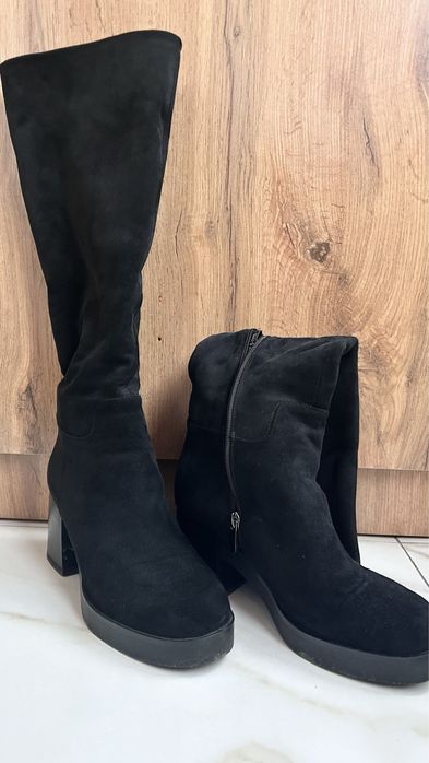 Зимние сапоги европейка