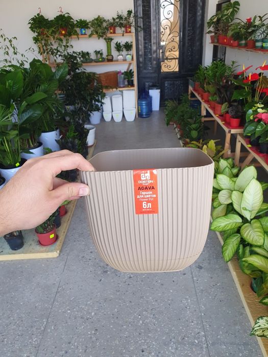 Tuvak горшок для цветов 6 4 3 2 Литров