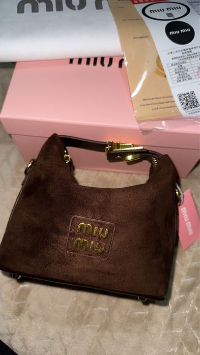 Новая сумка Miu Miu!