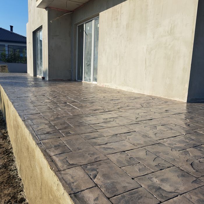 Щампован бетон!!