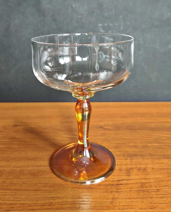 Комплект от 6 бр.чаши от кристално стъкло