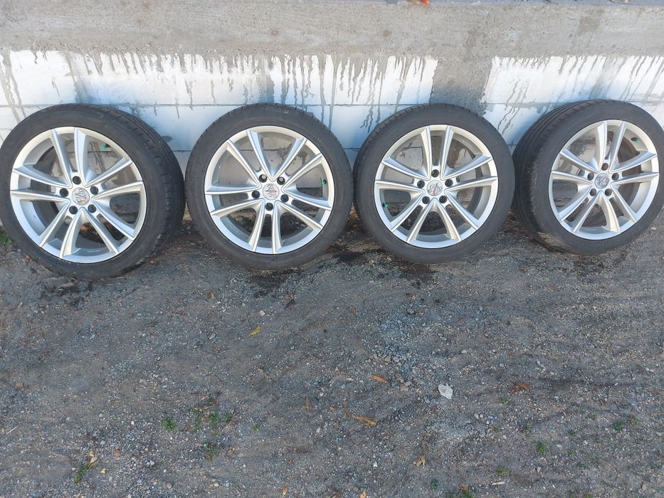Jante 5x112 plus anvelope vara