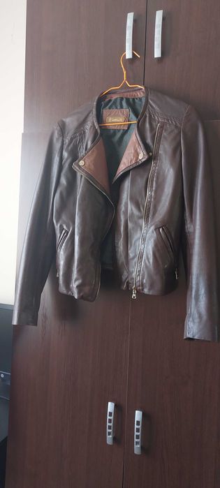 Кожено яке Massimo Dutti