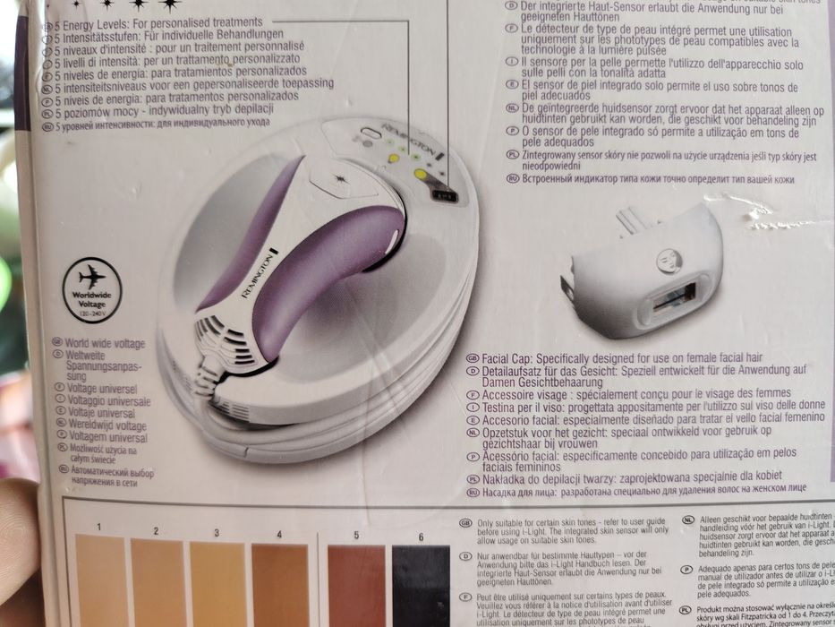 Epilator laser  Remington I-LIGHT PRO   IPL 6000 Profesional