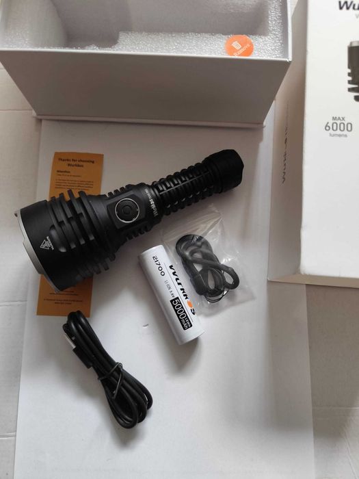 Wurkkos TS30S PRO cu Led SBT90.2 de 5000lumeni - 1000m