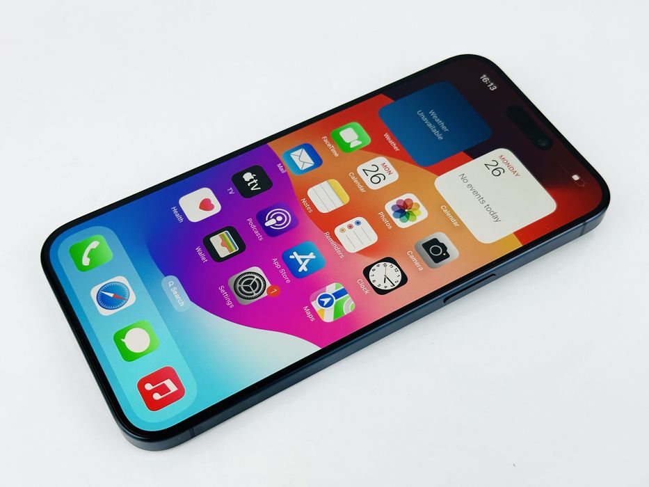 Apple iPhone 15 Pro 256GB Blue Titanium Перфектен! Гаранция!