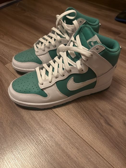 Vand Nike Dunk High Stadium Green white