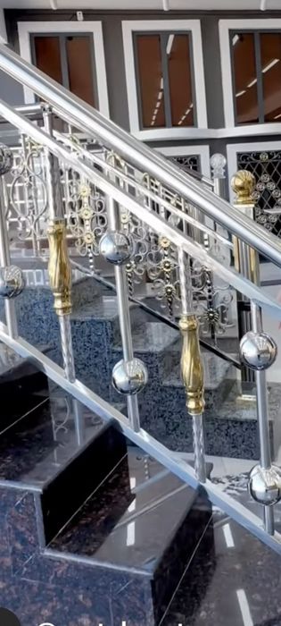 Нержавейка перила reshotka махсулотларини таклиф киламиз., Nerjaveyka