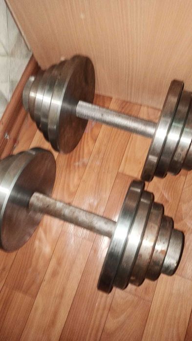 Гантели разборные