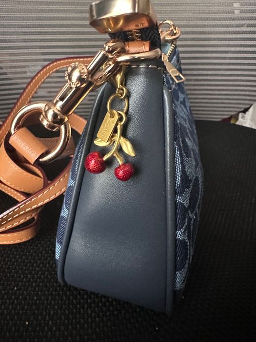 Geanta Coach Denim Teri