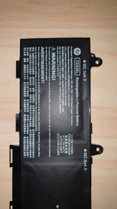 Baterie HP originala CC03XL noua