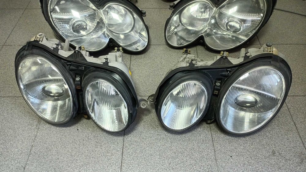 Mercedes CLK SLK SL CL C215 ксенон ляв десен фар xenon far сл слк цлк