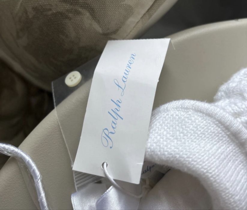 Costumas crosetat Ralph Lauren 3-6 luni