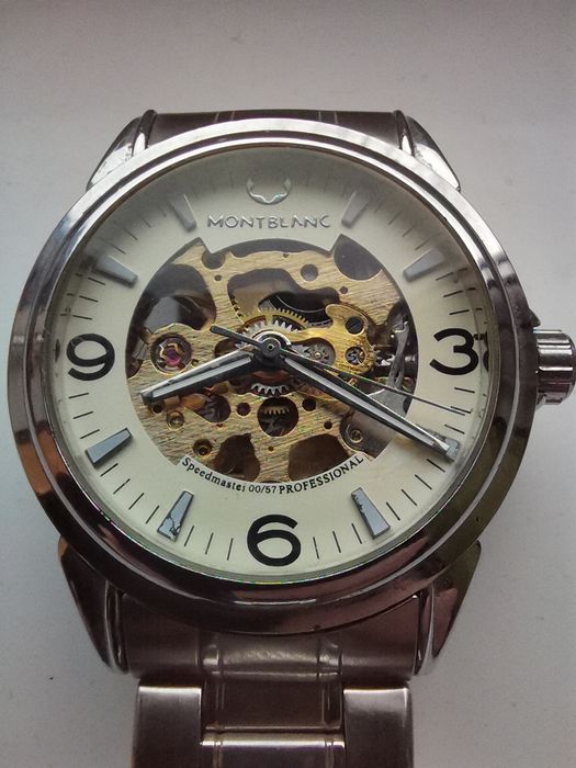 Vand ceas automatic Montblanc Skeleton de colectie