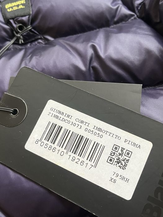 BLAUER : НОВО яке с пух размер XS / Оригинал