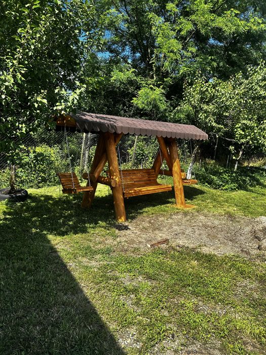 Leagan Rustic cu 2 pui