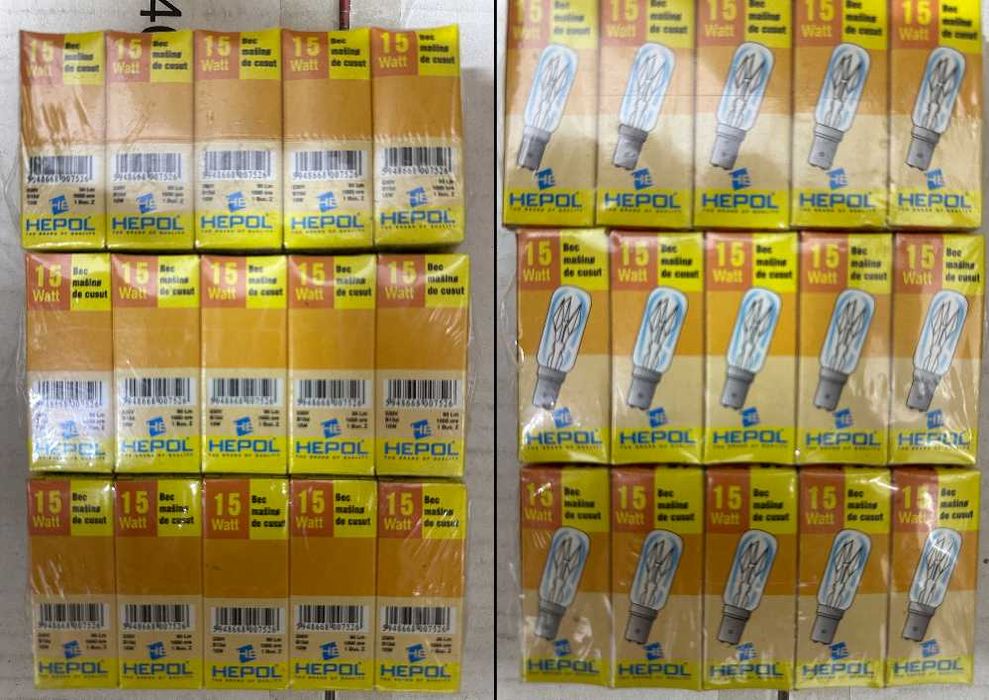 Becuri incandescente 12V, 220V – lichidare stoc– pachet