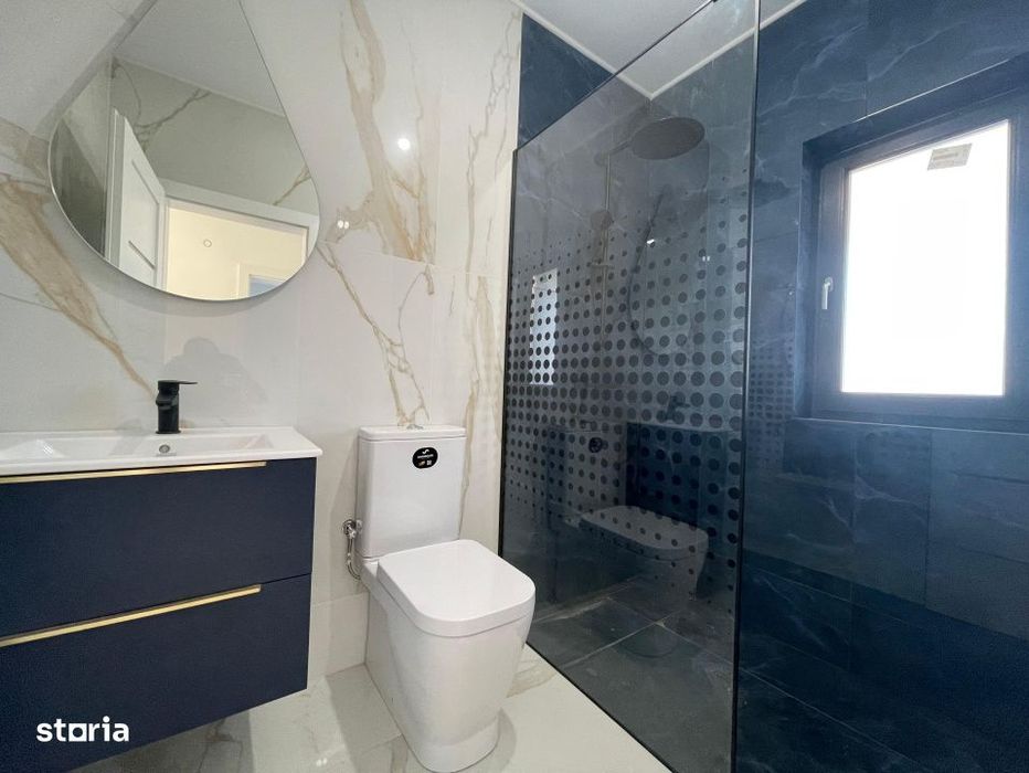 Duplex despartit prin camera tehnica  finisaje premium Mosnita