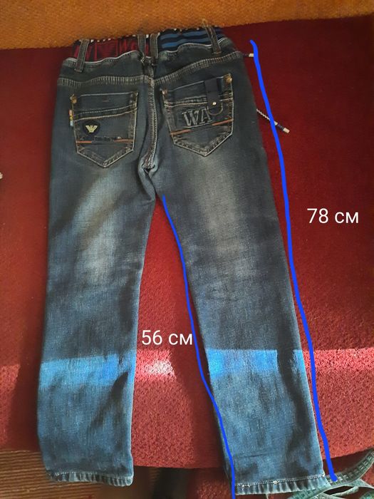 Продам утеплёные джинсы на мальчика.