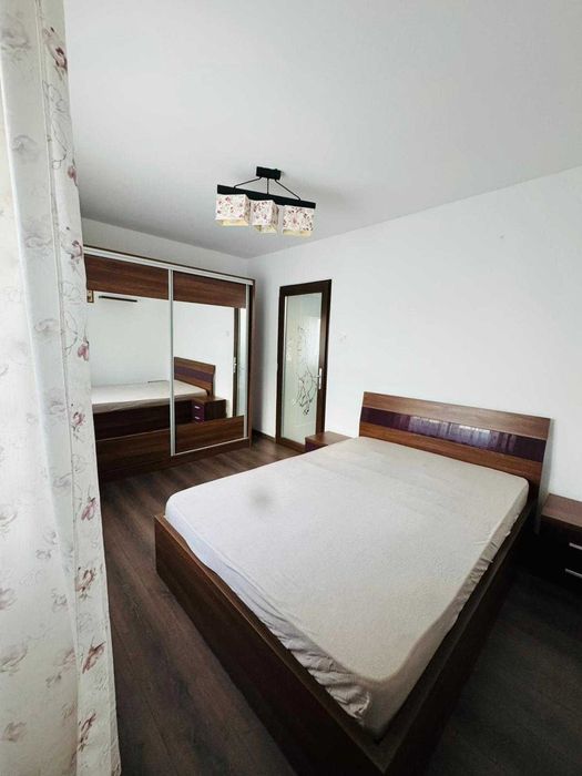 Apartament Chirie 2 camere complet mobilat utilat zona Prundu Pitesti: parcare, centrala proprie