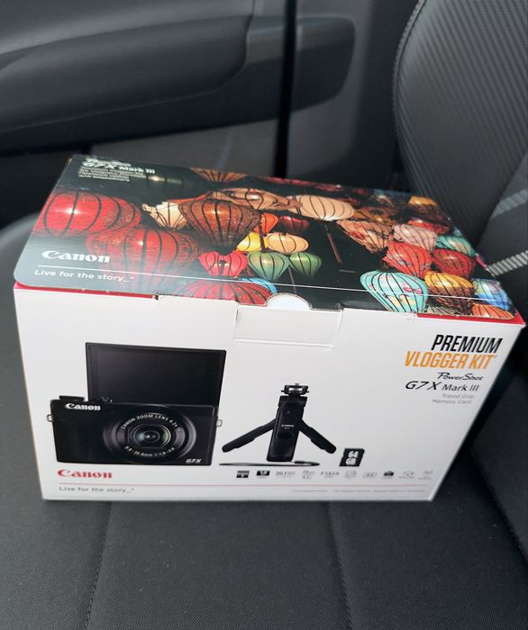 CANON  G7X Mark III vlog kit