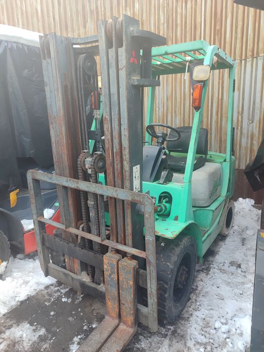 ЯПОНСКИЙ погрузчик Mitsubishi FG15 автомат