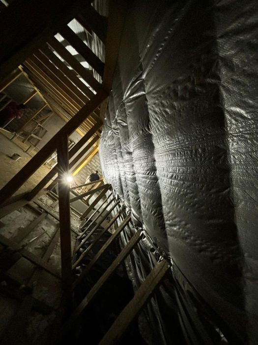 Утепление крыш стена