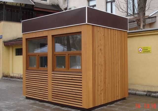 КПП будка 5 м² — мобильная, перевозка и установка за 1 день