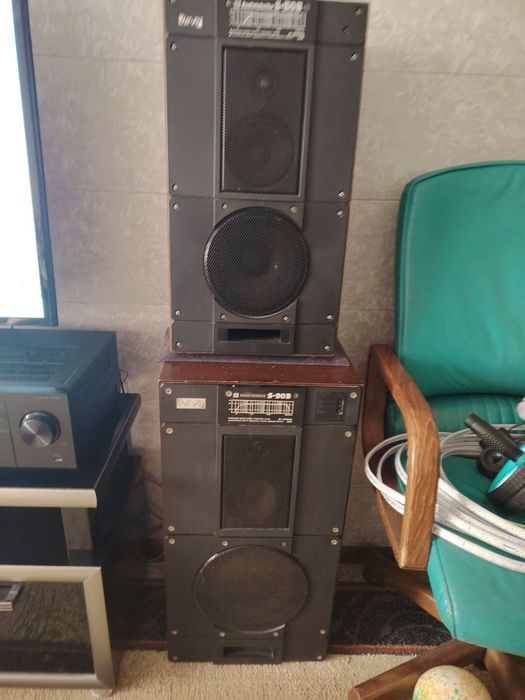 Колонки s90 и s50 усилитель пионер