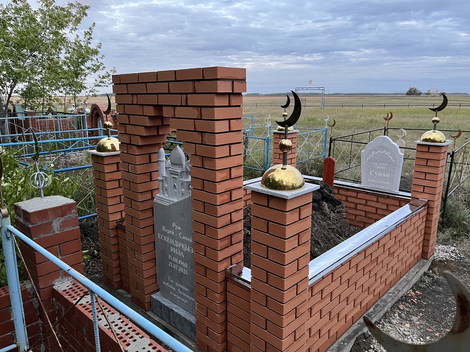 Строительство мазаров.