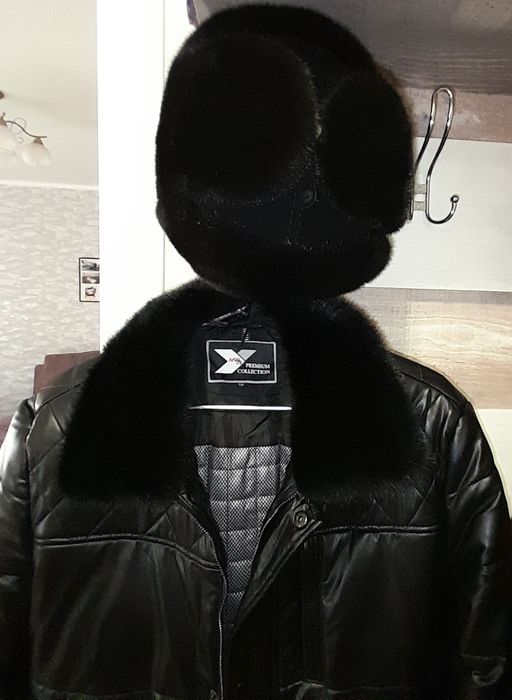 Шапка ушанка  норка мужская