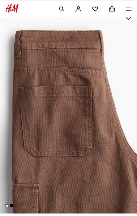 Дамски карго пантало HM с етикет