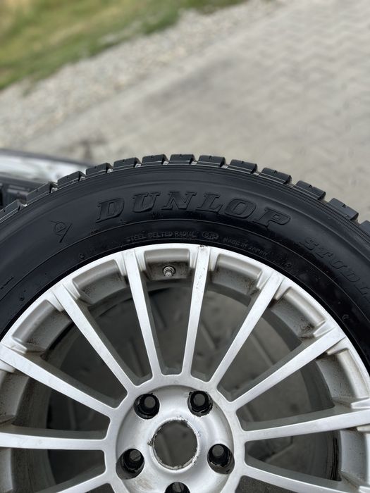 Set 4 jante OZ Italia + anvelope de iarnă Dunlop Grandtrek SJ5 265/60 R18