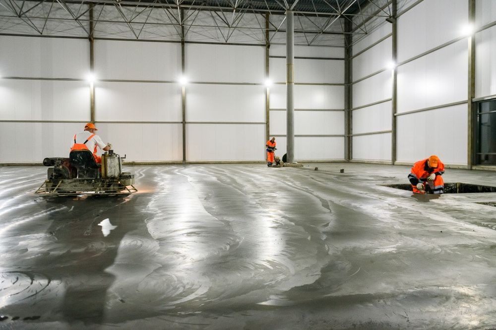 Топинг полы . Промышленные полы