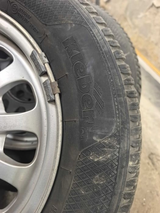 Ляти джанти със зимни гуми Клебер 7мм грайфер за Бмв Е 46