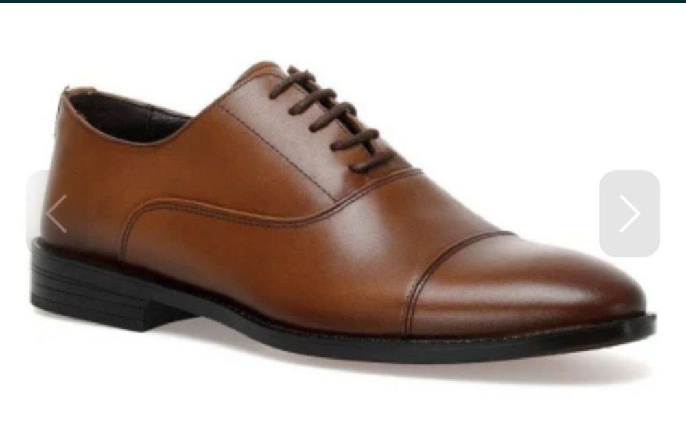 Турецкие мужские, классические туфли оксфорды, из натуральной кожи 44