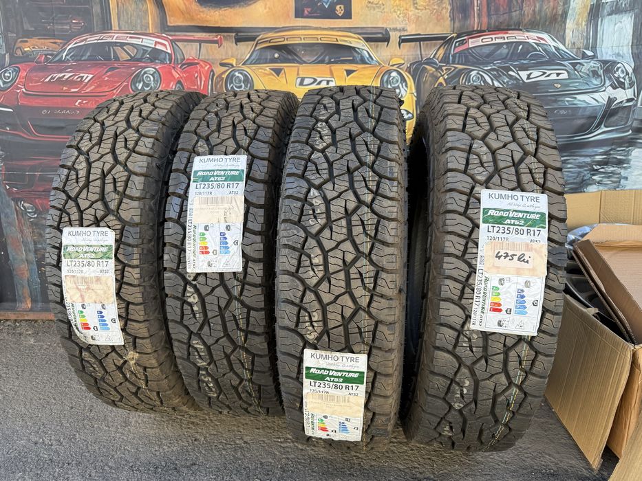 235/80 R17 KUMHO RoadVenture A/T anvelope noi 4x4 M+S /Montaj inclus