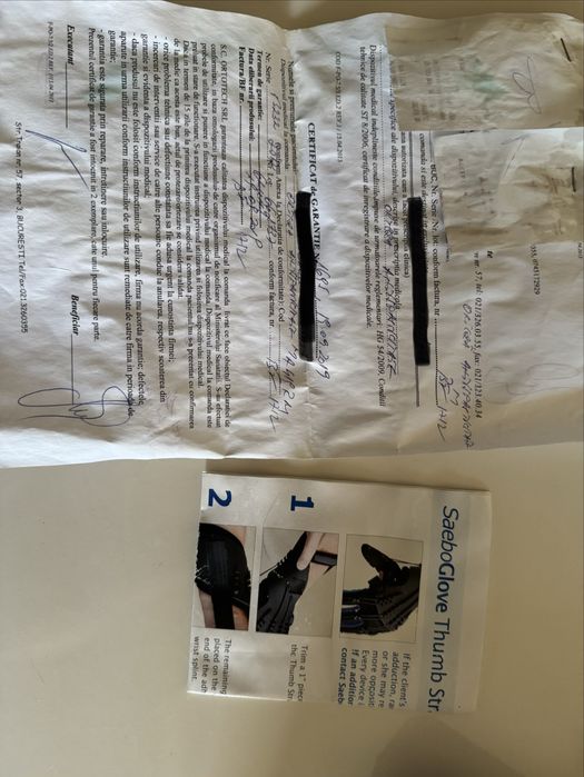 SaeboGlove Original – Dreapta – Mărime S/M