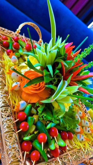 Qovurdoq  qudalar bob taomlar tog'ora xizmati