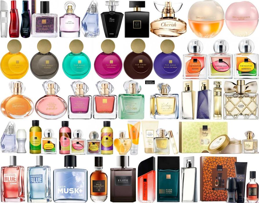 AVON - TTA Today,Far Away,Attraction,Premiere Luxe,Incandessence,Luck