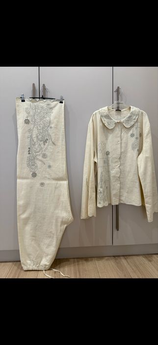Костюм брючный Лайм Лен 100%