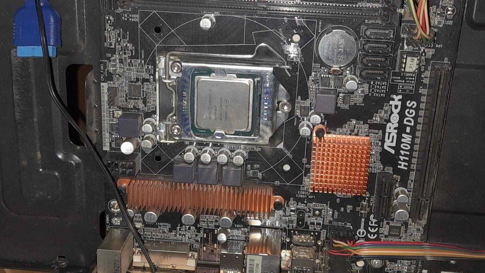 Kit Intel i5-6402P + ASRock H110M-DGS + carcasă + 2 ventilatoare