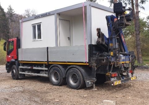 Vand containere apartament. Dormitor, living, bucatarie,baie cu dus