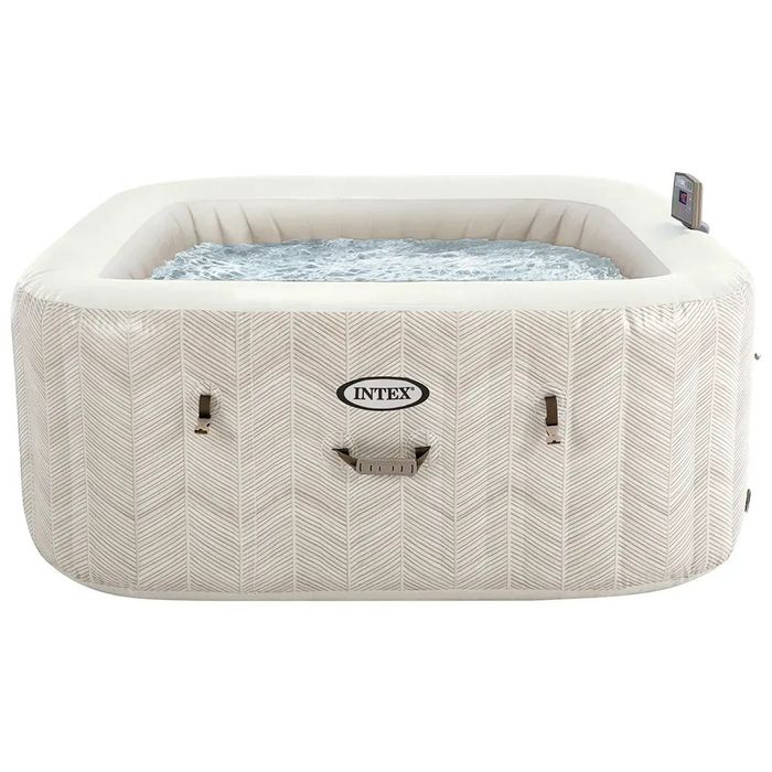 Надуваемо джакузи Intex PureSpa Chevron Bubble Deluxe, 795л 4 места, 1