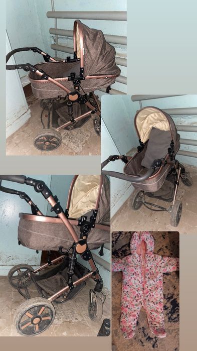 Продам коляску зима лето